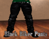 Black Biker Pants