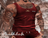 t-shirt +tattoo/red
