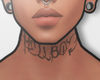 ✱ Hellboy Neck Tatt