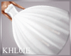 K wedding dress white