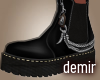 [D] Kiss black boots