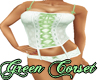 Green Corset Top ONLY
