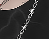 𝔁. Barbed neck !
