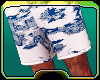 Blue Lv shorts.