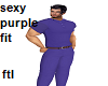 sexy full purple fit