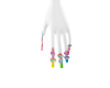 rainbow nails