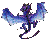 Dragon Blue Purple
