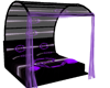 Purple Logo Canopy Bed