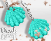 Turquoise Scallop