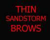 [DS]THIN SANDSTORM BROWS