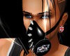 Smoking Gas Mask Black