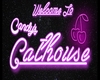 Welcome room sign