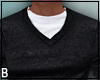 Black Sweater White T