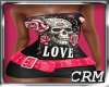 SKULL LOVE MINI DRESS