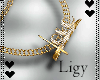 Lg-Love Gold Necklace