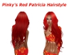 Pinkys Red Patricia Hair