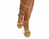 ch)carnival heels gold