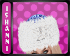 [I] Snowie Blue Fur Hat