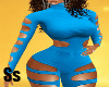 BLUE SEXY DIVA BODY SS L