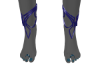 Royal Indigo Siren Feet