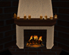 Classy fireplace
