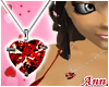ANN Ruby Heart Necklace