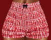 Plaid Ruffle Shorts