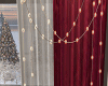 ! Glam Curtain Right Red