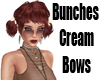 Bunches Cream Bows