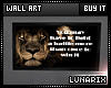 !:Wall Art- Fight Lion
