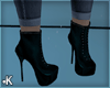 K l Cyan Ankle Boot