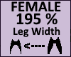 Leg Thigh Scaler 195%