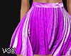 Fuschia Pliss Skirt