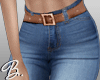 *B* Skinny Jeans Br Belt