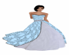 Blue Snowflake gown