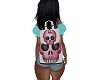 skull back pack