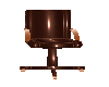 BROWN COMPUTER CHAIR