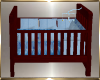 Baby Crib Blue Inside