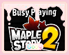 Maple Story 2 Headsign