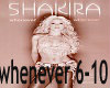 Shakira Whenever box 2