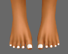 TND. white toes