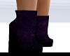 deep purple black boots