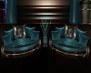 TEAL LOUNGERS BY BD