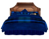 Blue Plaid Cuddle Bed