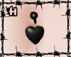 |H| Black Heart Piercing