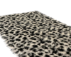 Snow Leopard Shag Rug