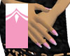 Pink & White Manicure