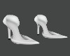 !R! White Stiletto Heels