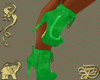 {D} Green Bootie