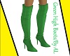 AL/ Green High Boots